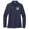 Ladies Long Sleeve Silk Touch™ Polo Thumbnail