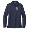 Ladies Long Sleeve Silk Touch™ Polo Thumbnail