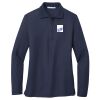 Ladies Long Sleeve Silk Touch™ Polo Thumbnail