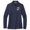 Ladies Long Sleeve Silk Touch™ Polo Thumbnail