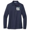 Ladies Long Sleeve Silk Touch™ Polo Thumbnail