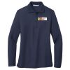 Ladies Long Sleeve Silk Touch™ Polo Thumbnail