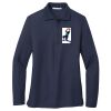 Ladies Long Sleeve Silk Touch™ Polo Thumbnail