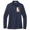 Ladies Long Sleeve Silk Touch™ Polo Thumbnail