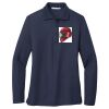 Ladies Long Sleeve Silk Touch™ Polo Thumbnail