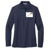 Ladies Long Sleeve Silk Touch™ Polo Thumbnail