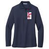 Ladies Long Sleeve Silk Touch™ Polo Thumbnail
