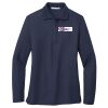 Ladies Long Sleeve Silk Touch™ Polo Thumbnail