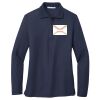 Ladies Long Sleeve Silk Touch™ Polo Thumbnail
