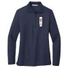 Ladies Long Sleeve Silk Touch™ Polo Thumbnail