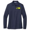 Ladies Long Sleeve Silk Touch™ Polo Thumbnail