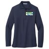 Ladies Long Sleeve Silk Touch™ Polo Thumbnail