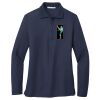Ladies Long Sleeve Silk Touch™ Polo Thumbnail