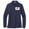 Ladies Long Sleeve Silk Touch™ Polo Thumbnail