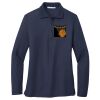 Ladies Long Sleeve Silk Touch™ Polo Thumbnail