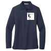 Ladies Long Sleeve Silk Touch™ Polo Thumbnail