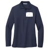 Ladies Long Sleeve Silk Touch™ Polo Thumbnail