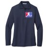 Ladies Long Sleeve Silk Touch™ Polo Thumbnail