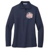 Ladies Long Sleeve Silk Touch™ Polo Thumbnail