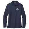Ladies Long Sleeve Silk Touch™ Polo Thumbnail