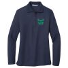 Ladies Long Sleeve Silk Touch™ Polo Thumbnail
