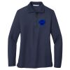 Ladies Long Sleeve Silk Touch™ Polo Thumbnail
