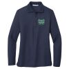 Ladies Long Sleeve Silk Touch™ Polo Thumbnail