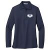 Ladies Long Sleeve Silk Touch™ Polo Thumbnail