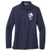 Ladies Long Sleeve Silk Touch™ Polo Thumbnail