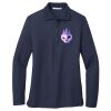 Ladies Long Sleeve Silk Touch™ Polo Thumbnail