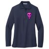 Ladies Long Sleeve Silk Touch™ Polo Thumbnail