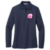 Ladies Long Sleeve Silk Touch™ Polo Thumbnail