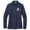 Ladies Long Sleeve Silk Touch™ Polo Thumbnail