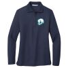 Ladies Long Sleeve Silk Touch™ Polo Thumbnail