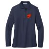 Ladies Long Sleeve Silk Touch™ Polo Thumbnail