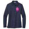 Ladies Long Sleeve Silk Touch™ Polo Thumbnail