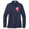 Ladies Long Sleeve Silk Touch™ Polo Thumbnail