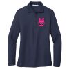 Ladies Long Sleeve Silk Touch™ Polo Thumbnail