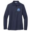 Ladies Long Sleeve Silk Touch™ Polo Thumbnail