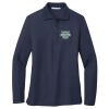 Ladies Long Sleeve Silk Touch™ Polo Thumbnail