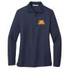 Ladies Long Sleeve Silk Touch™ Polo Thumbnail