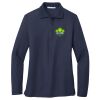 Ladies Long Sleeve Silk Touch™ Polo Thumbnail