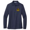 Ladies Long Sleeve Silk Touch™ Polo Thumbnail