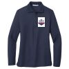 Ladies Long Sleeve Silk Touch™ Polo Thumbnail