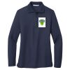 Ladies Long Sleeve Silk Touch™ Polo Thumbnail