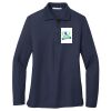 Ladies Long Sleeve Silk Touch™ Polo Thumbnail