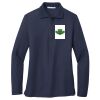 Ladies Long Sleeve Silk Touch™ Polo Thumbnail