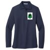 Ladies Long Sleeve Silk Touch™ Polo Thumbnail