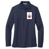 Ladies Long Sleeve Silk Touch™ Polo Thumbnail