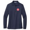 Ladies Long Sleeve Silk Touch™ Polo Thumbnail